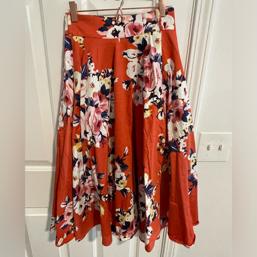 SOLD Pinup Girl Clothing Bella Skirt 4X